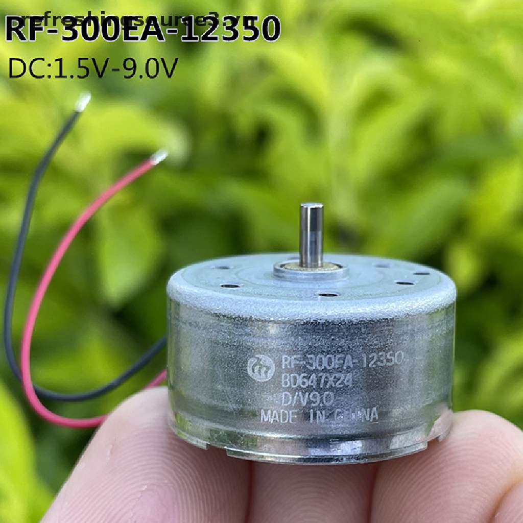 Động Cơ Quạt Năng Lượng Mặt Trời RF-300-12350 DC 3V-9V Mini Không Ồn Cho Xe Hơi / Đầu Đĩa DVD / Máy Nghe Nhạc