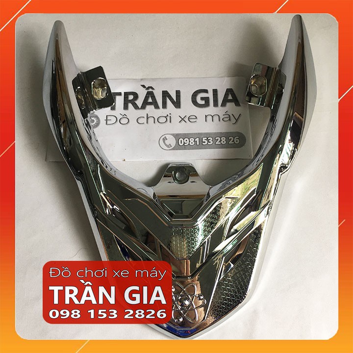 Ốp cảng sau xe vision 2021 tay dắt phụ kiện trang trí