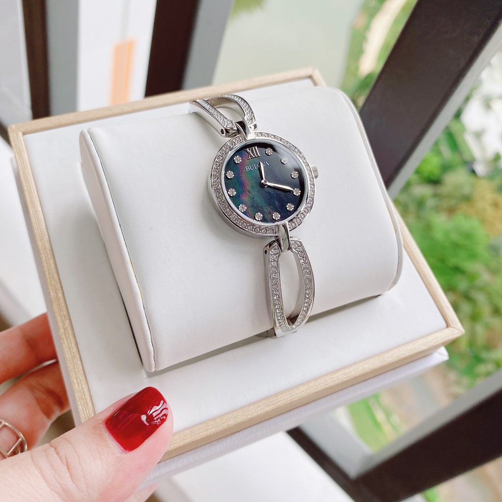 Đồng hồ nữ Bulova 96L224 - Máy Quartz pin - Mặt kính khoáng