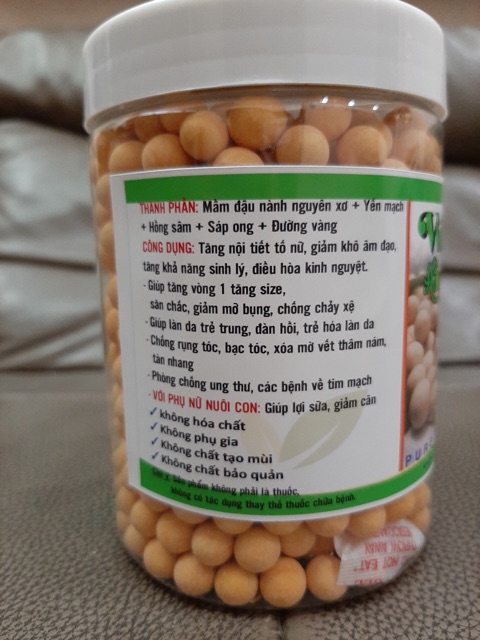 Viên mầm Hồng sâm Collagen tăng vòng 1, đẹp da (hộp 500 gram) | BigBuy360 - bigbuy360.vn