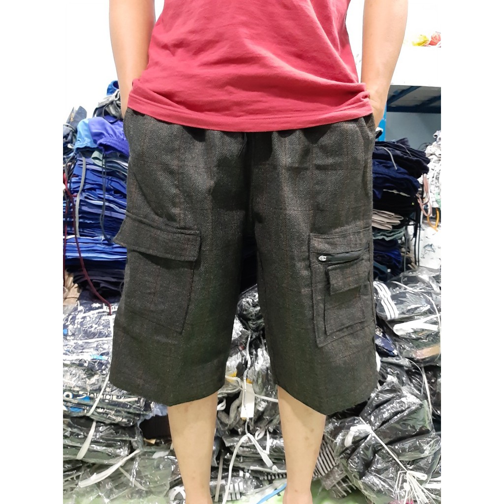 Combo 7 quần kaki nam lửng túi hộp