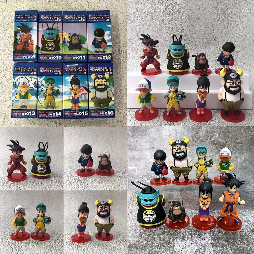 Mô hình Dragon Ball - 21 Nhân Vật Chibi Siêu Đẹp, Set 8 và 6 Dragonball