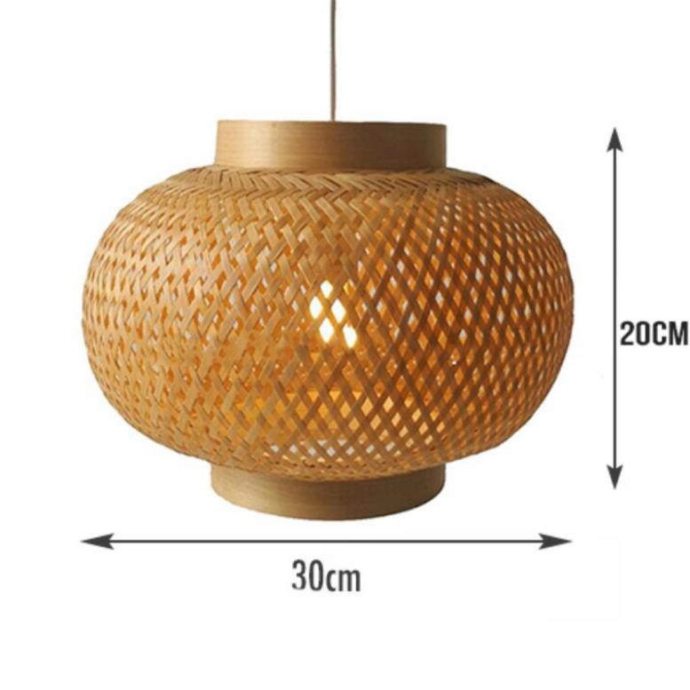 Đèn tre đèn mây tre đèn lồng tre đèn thả mây tre nhiều mẫu mã