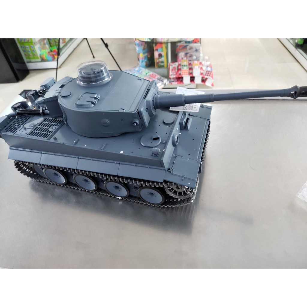 Xe tank Henlong Tiger  điều khiển từ xa xích, nhông kim loại