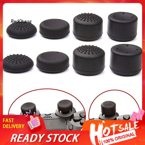 ☆YX☆8 Pcs Anti-Skid Controller Thumb Grip Thumbstick Cap Cover for Playstation PS4