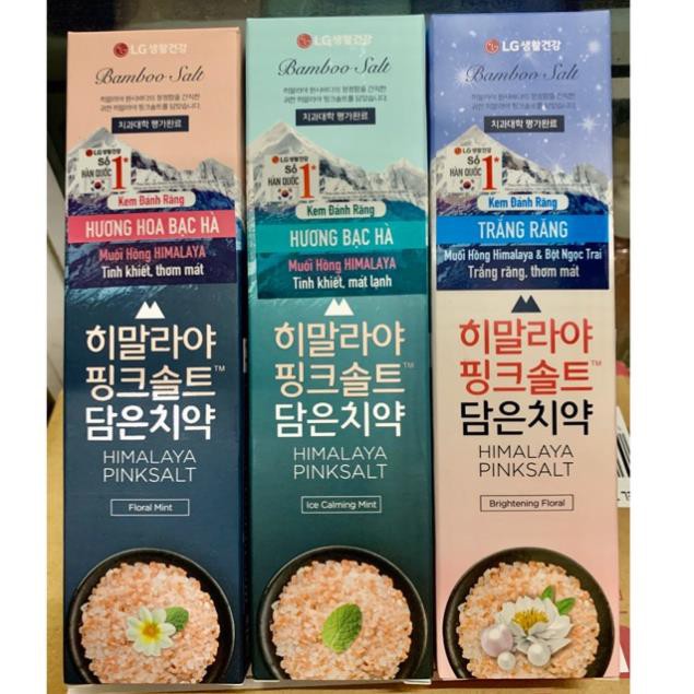 Kem đánh răng muối hồng Hàn Quốc Bamboo Salt 100g