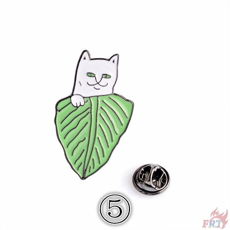 Ghim cài áo trang trí hình mèo tùy chọn chất liệu hợp kim