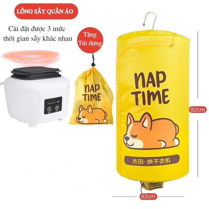 LỒNG SẤY QUẦN ÁO ❤️FREESHIP❤️TỦ SẤY-SẤY KHÔ QUẦN ÁO MINI-XÁCH TAY - TỐI ĐA 5KG QUẦN ÁO THỜI GIAN SẤY NHANH ❤️ MOMO MART