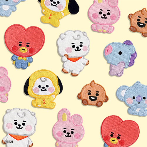 Huy hiệu BTS BT21 cho fan hâm mộ