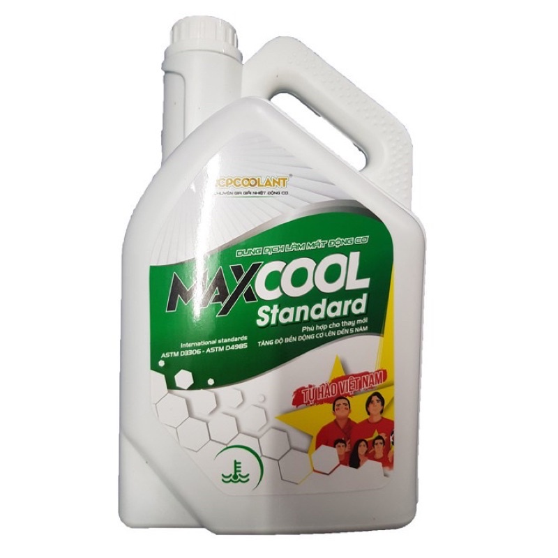 Nước làm mát động cơ Maxcool Standard cao cấp loại can 4lít