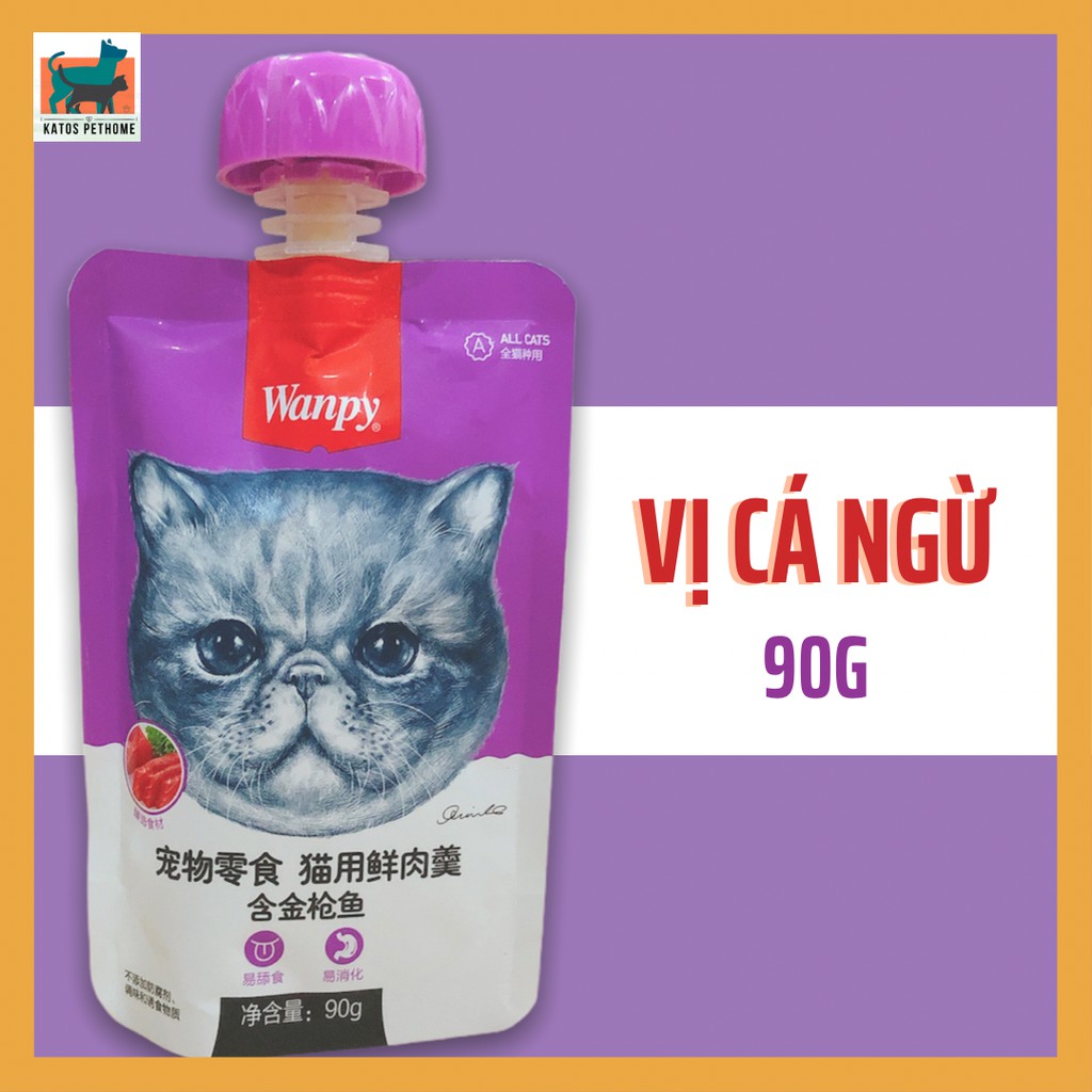 Pate Wanpy nắp vặn 90g