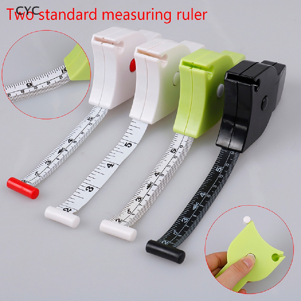 CYC Self-tightening Body Measuring Ruler Sewing Tailor 150cm/60 Inch Measure Ruler CY
