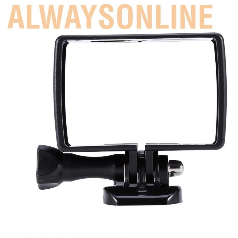 Alwaysonline Housing Side Mount Protect Frame Case With Adapter For Xiaomi YI 4K XiaoYi 2