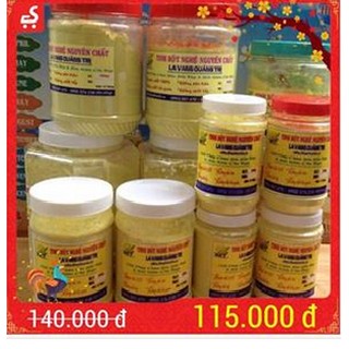 Tinh bột nghệ nguyên chất Quảng TRị handmade  200gr  đắp mặt nạ, dưỡng da , uống