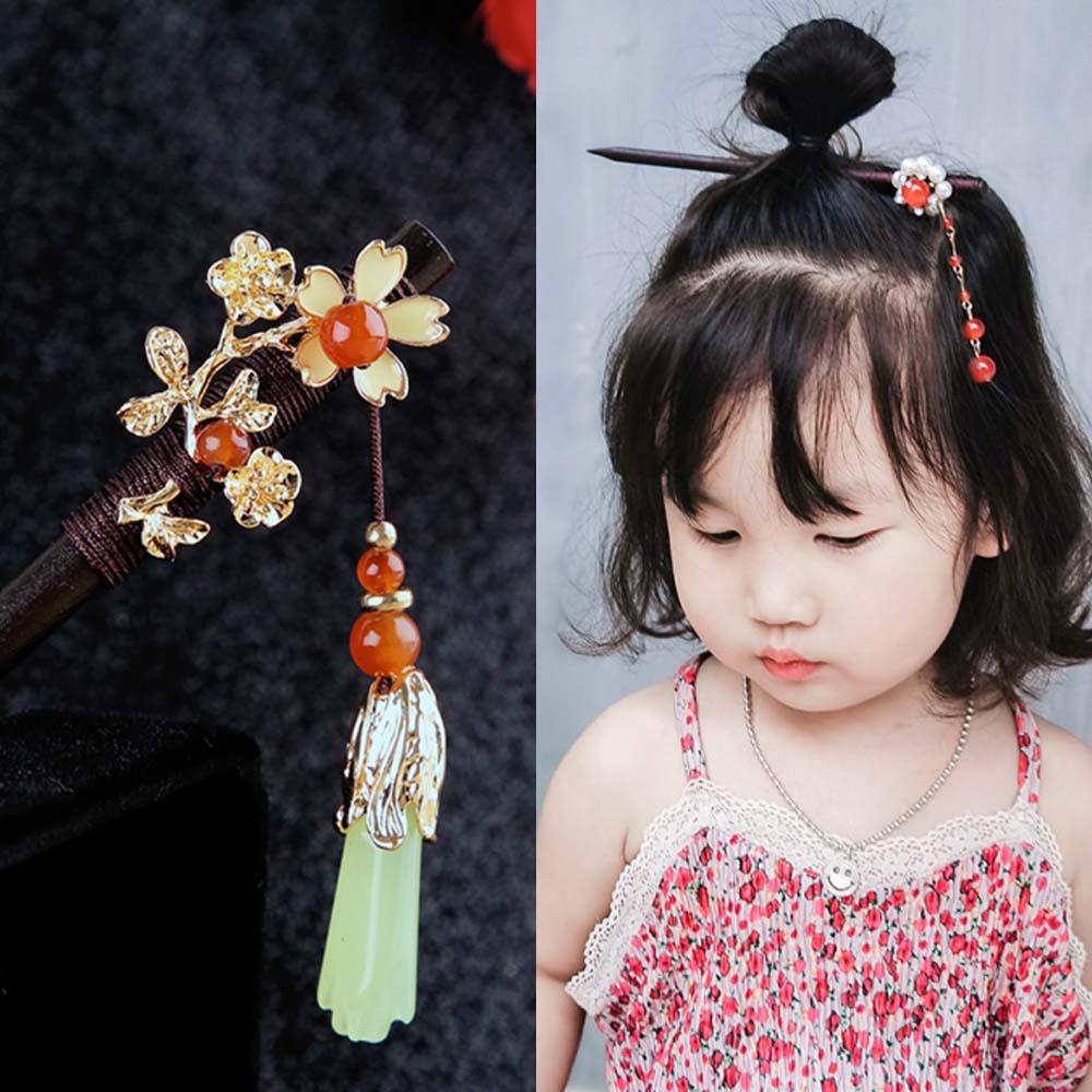 Trâm Cài Tóc Bằng Gỗ Phong Cách Trung Hoa Cổ Điển Cho Nữ