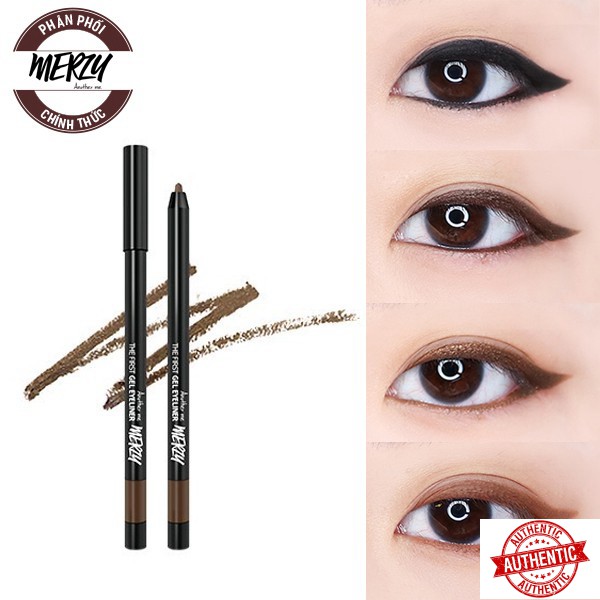 [Mã giảm giá Mỹ phẩm chính hãng] Chì Kẻ Mắt Lâu Trôi Merzy Another Me The First Gel Eyeliner 0.5g