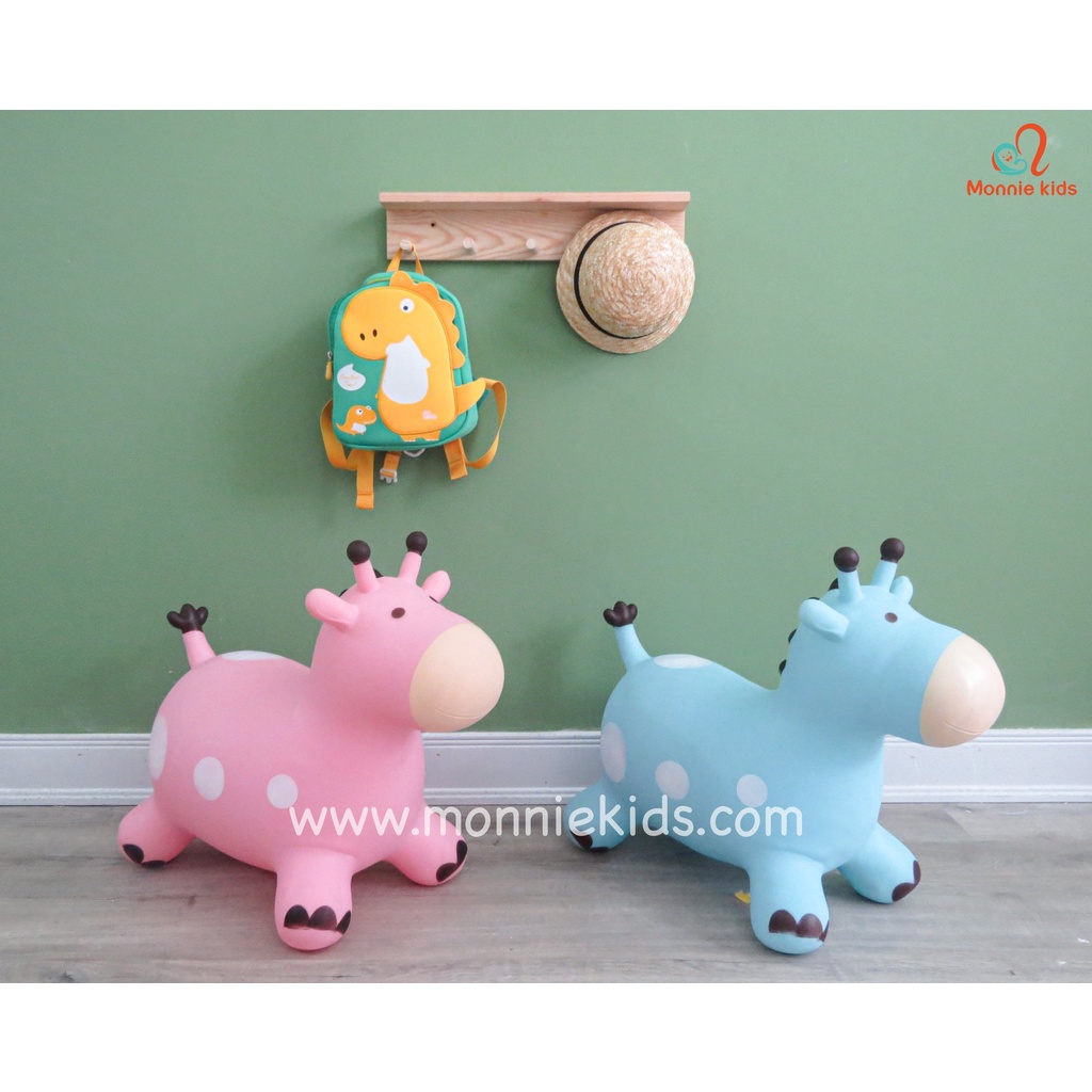 Thú Nhún Bơm Hơi TOYS HOUSE 12M+ (Tặng Kèm Bơm Tay)