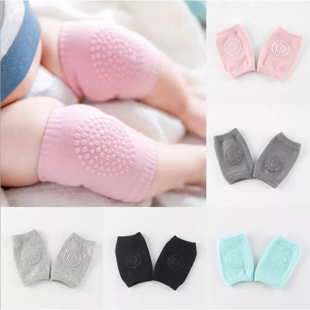 1 đôi Tất cotton BẢO VỆ ĐẦU GỐI cho bé tập bò | Mẹ và bé