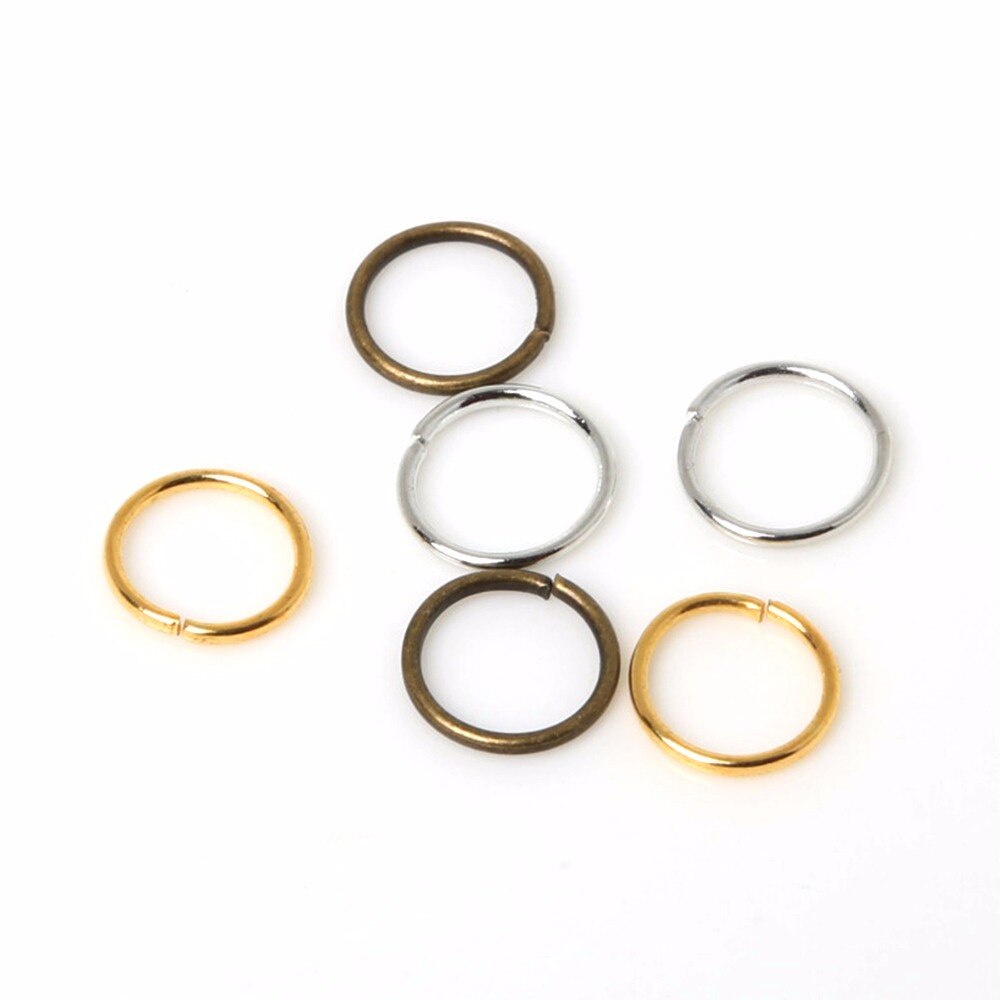 Set vòng gắn BEADIA dạng hở nhiều kích thước tùy chọn dành cho làm trang sức DIY thủ công