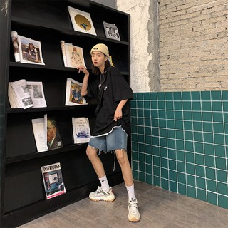Quần ngố jean lửng - quần short jeans nữ ulzzang