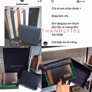 Ví tommy bao check code hàng chuẩn hãng