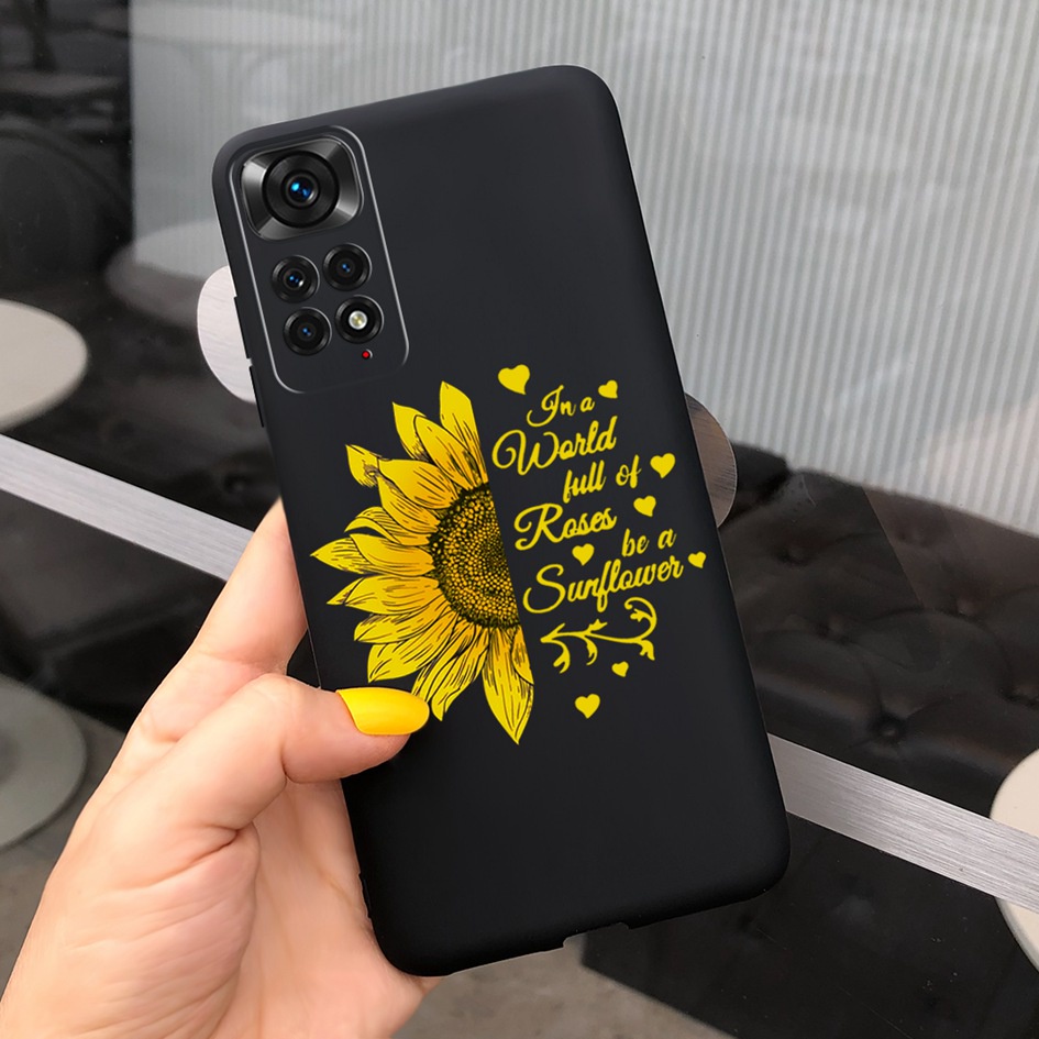 Ốp Điện Thoại TPU Dẻo In Họa Tiết Hoa Thời Trang Cho Xiaomi Redmi Note 11 2022 Xiaomi Redmi Note 11 Note 11s