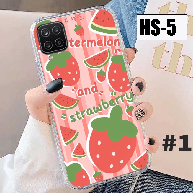 Ốp điện thoại Samsung Galaxy A12 5G - A32 - A52 - A52s 5G - A72 - Ốp lưng Samsung in hình HOA QUẢ siêu cute