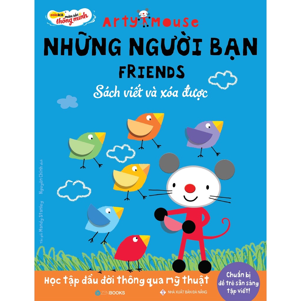 Sách - Combo 7 cuốn - Arty Mouse - Học Tập Đầu Đời Thông Qua Mỹ Thuật