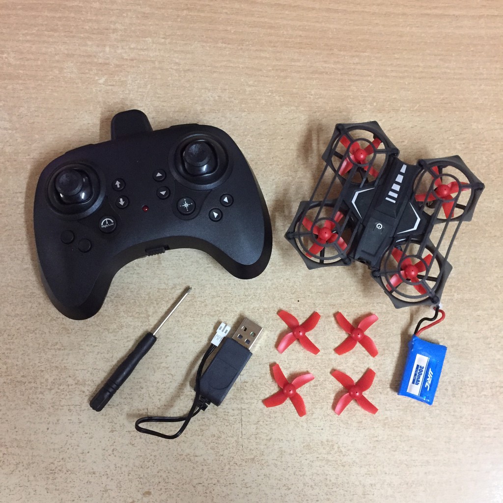 Máy bay mini JJRC H74 2.4G cảm biến 5 chiều có vòng bảo vệ tuyệt đối | BigBuy360 - bigbuy360.vn