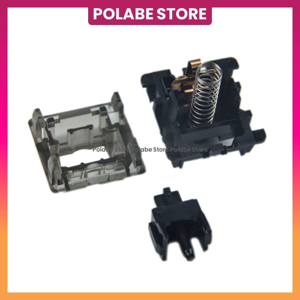 Công tắc JWICK ULTIMATE BLACK linear switch công tắc bàn phím cơ Jwk Ultimate Black switch - Polabe Store