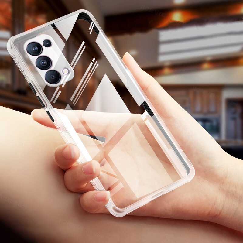 Ốp Lưng Trong Suốt Cho Điện Thoại OPPO Reno5 Reno5 5G Reno5
