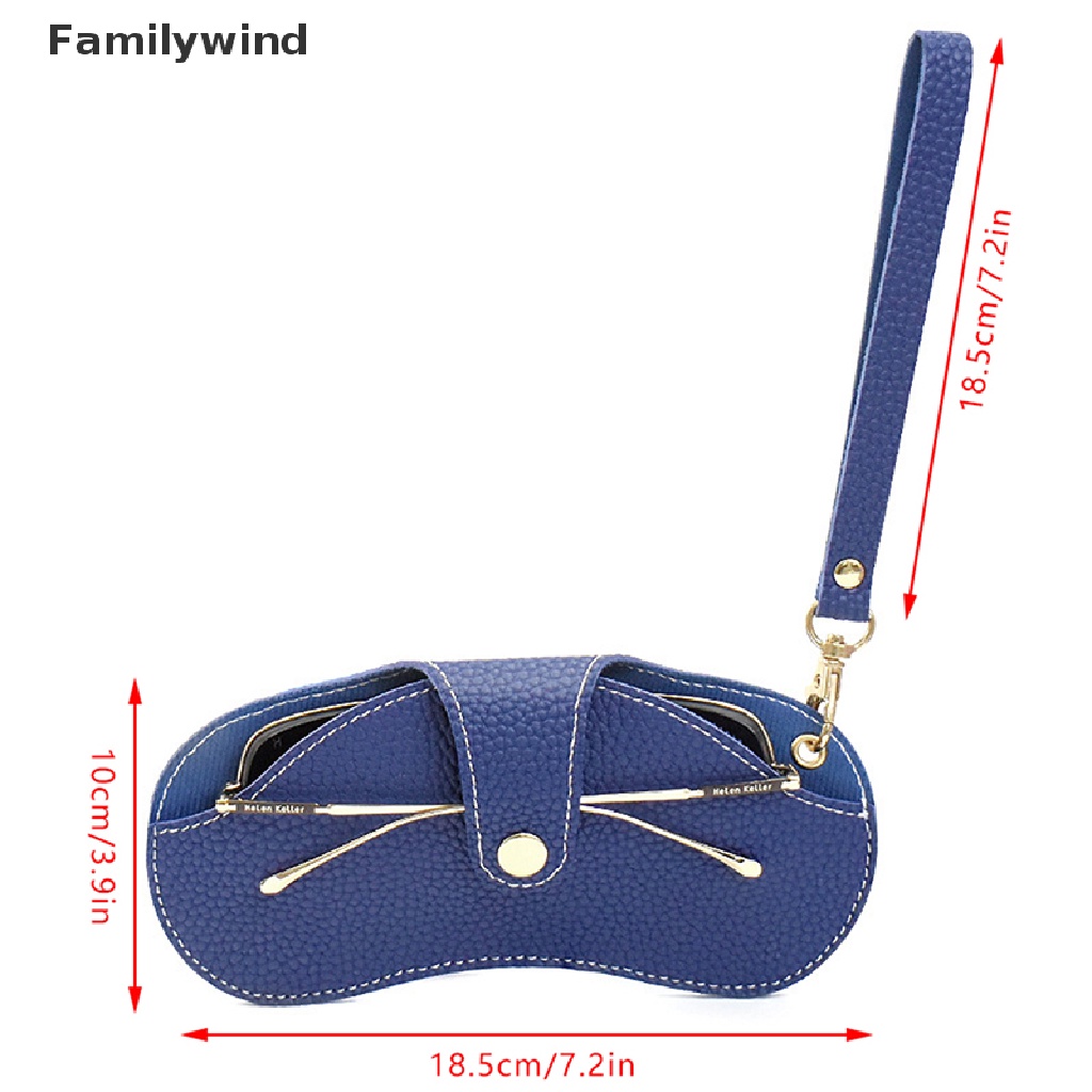 Hộp Đựng Mắt Kính Bằng Da PU Siêu Mỏng Tiện Dụng