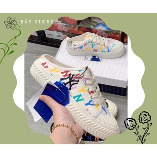 🌈[HOT HIT💦] Giày Sục Ny Đạp Gót, Sục Ny Hoạ Tiết, Sục  𝐌𝐋𝐁 Đạp Gót  Hot Hit, Sục Hoạ Tiết Trắng💐