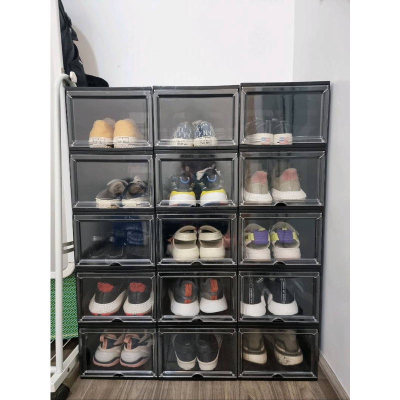 Hộp Đựng Giày Xịn Nhựa Cứng Nắp Nam Châm, Hộp Đựng Giày Nhựa Size Lớn