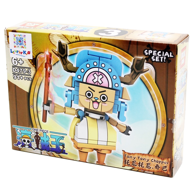Đồ Chơi Lắp Ráp Mô Hình Nhân Vật One Piece - Doll D479-3 - Chopper