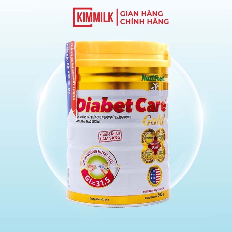 Sữa bột Nutifood Diabet care gold tiểu đường 900g