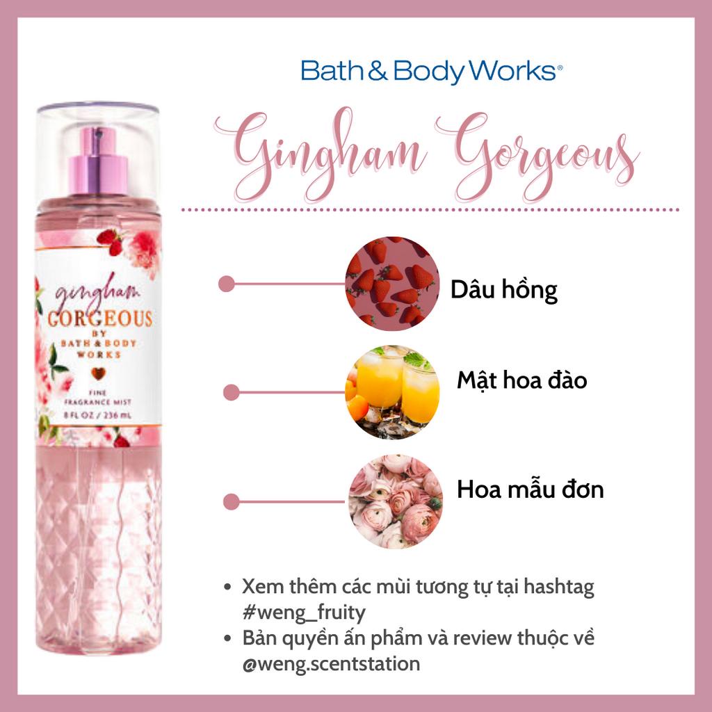 Xịt thơm toàn thân Bath & Body Works mùi Gingham Gorgeous