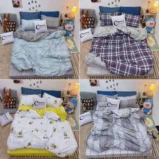 Bộ Chăn Ga Gối Cotton PL Nhiều Mẫu Lựa Chọn , Chất Liệu Bền Đẹp Kích Cỡ Đa Dạng CA Bedding Decor