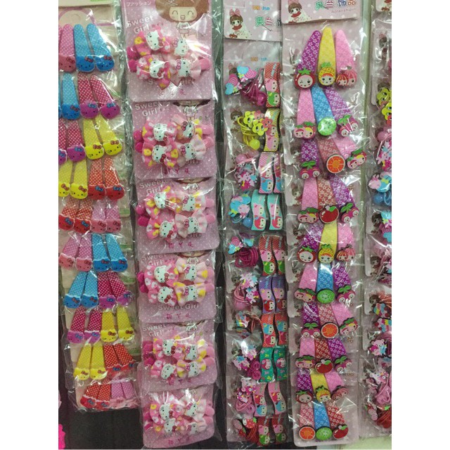 Sỉ dây kẹp tóc cho bé giao ngẫu nhiên 50k