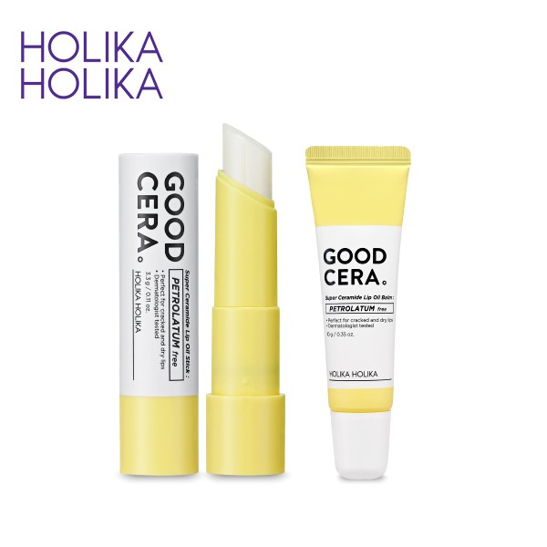 HOLIKAHOLIKA Good Cera Super Ceramide Lip Oil Balm & Lip Oil Stick / Korea cosmetic