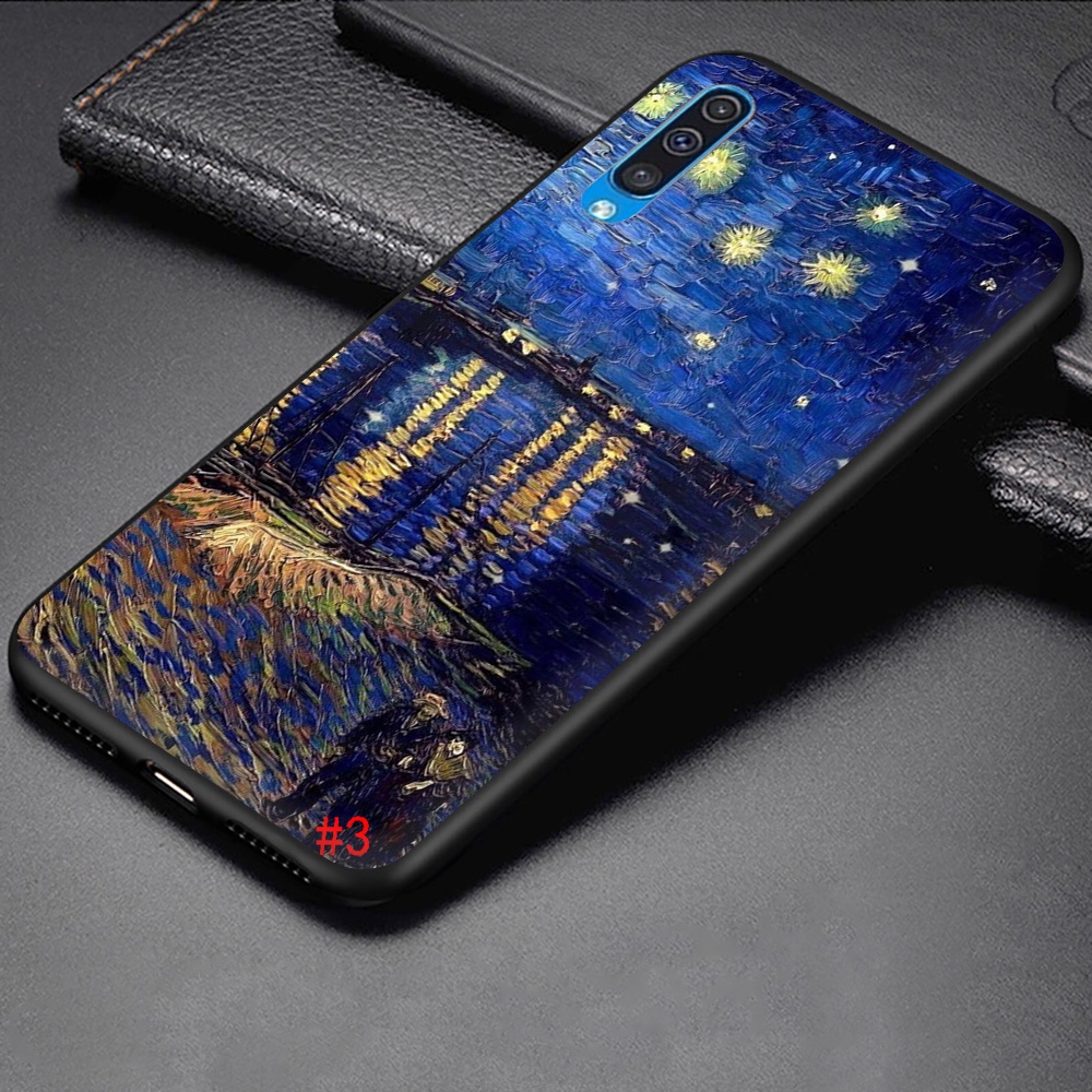 Ốp Điện Thoại Họa Tiết Tranh Van Gogh 97FVC Dành Cho Samsung Note 8 9 10 20 Ultra Plus Lite J4 J6 Prime