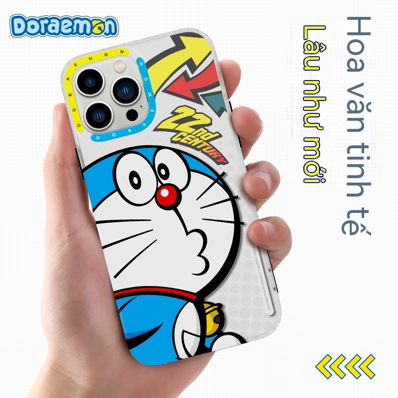 Ốp Điện Thoại Họa Tiết Doraemon Bảo Vệ Cho iPhone 13