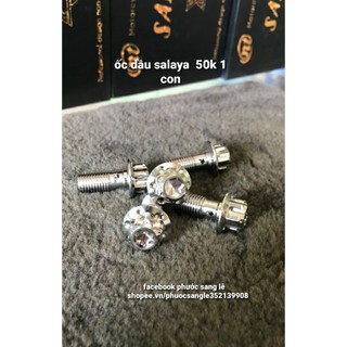 Ốcc dầu inox salaya gắn đc mọi loại xe..