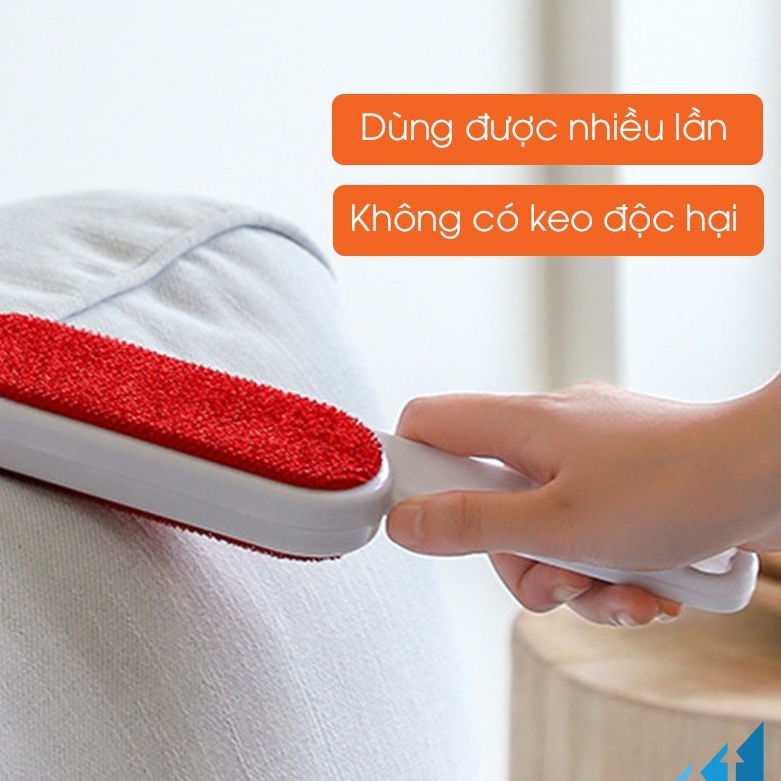 Cây lăn bụi quần áo, cây chải tính điện chải lông chó mèo, giữ giường, đệm sofa sạch sẽ