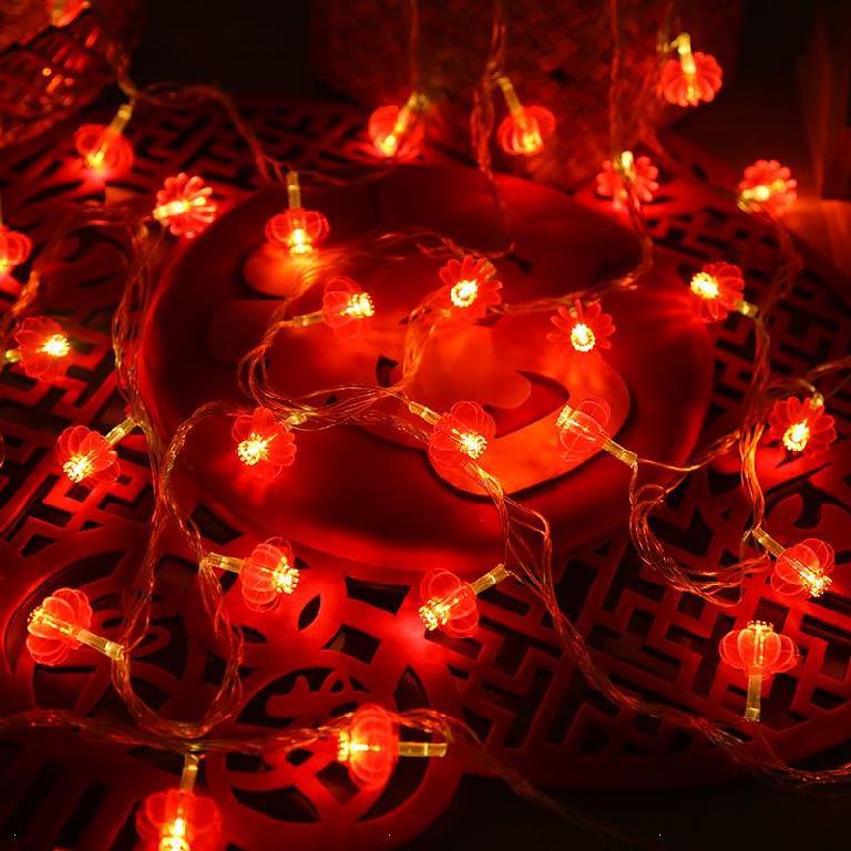 Dây đèn LED 1.5m trang trí tiệc cưới/năm mới phong cách Trung Hoa