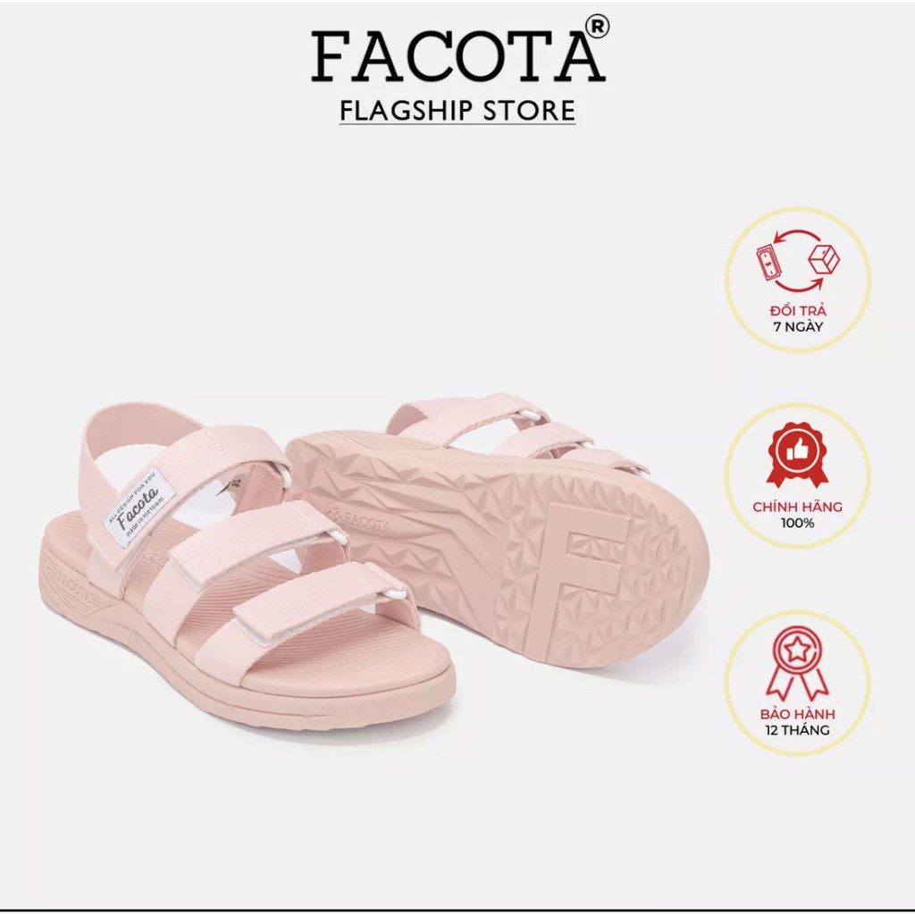 Giày Sandal Nữ thể thao Chính Hãng Facota GLC04 Nữ quai dù