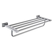 THANH VẮT KHĂN 2 TẦNG ĐỒNG MẠ CHROME MODEL 2810