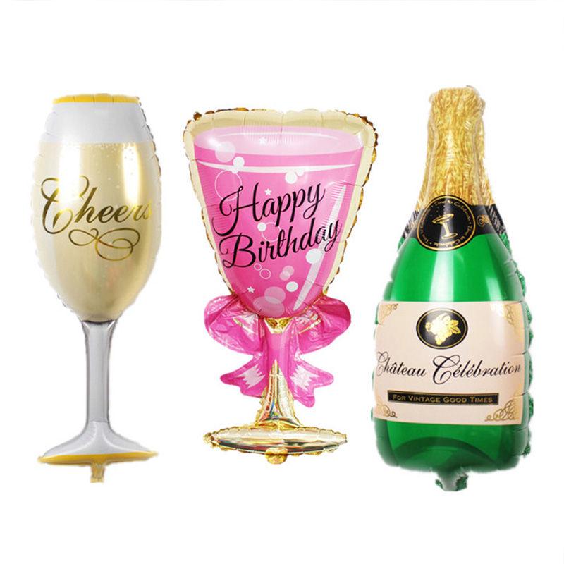 Bong Bóng Hình Ly Bia Trang Trí Tiệc Cưới / Valentine