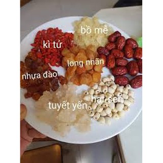 Set chè dưỡng nhan tuyết yến - 10 vị- nấu 4 người ăn