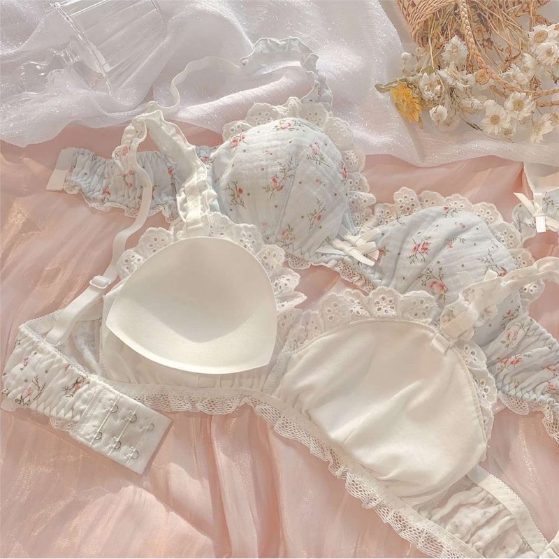 Set Bra Hoa Dễ Thương - SET1185